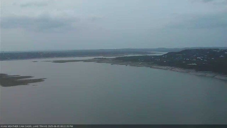 Lake Travis webcam, June 5, 2025 8:25 PM CT