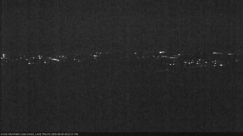 Lake Travis webcam, June 5, 2025 9:25 PM CT