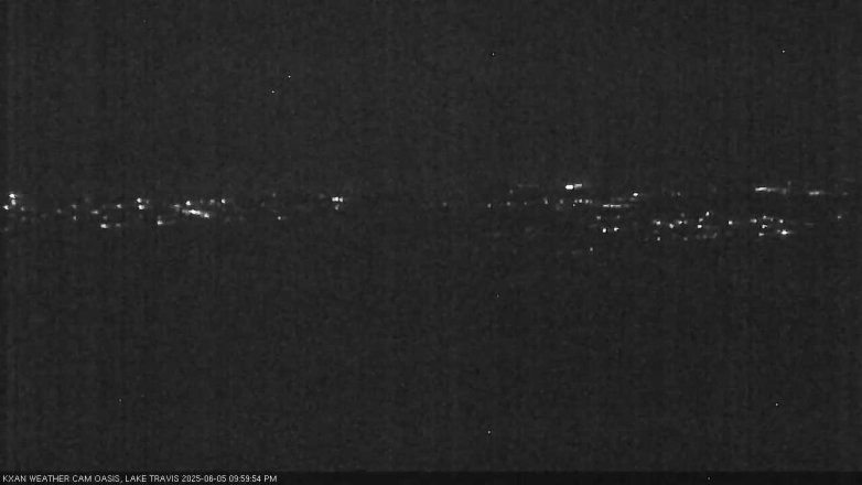 Lake Travis webcam, June 5, 2025 10:00 PM CT