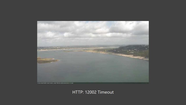 Lake Travis webcam, June 6, 2025 9:25 AM CT