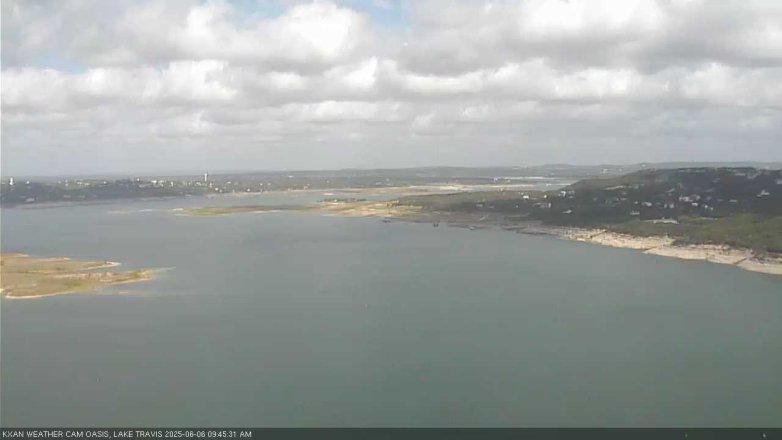 Lake Travis webcam, June 6, 2025 9:45 AM CT
