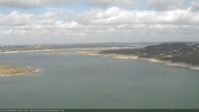 Lake Travis webcam, June 6, 2025 10:00 AM CT