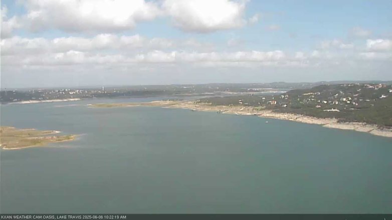Lake Travis webcam, June 6, 2025 10:25 AM CT