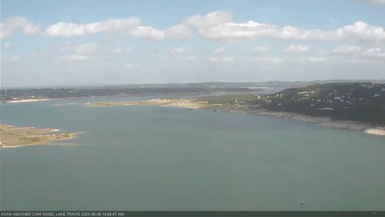 Lake Travis webcam, June 6, 2025 10:45 AM CT