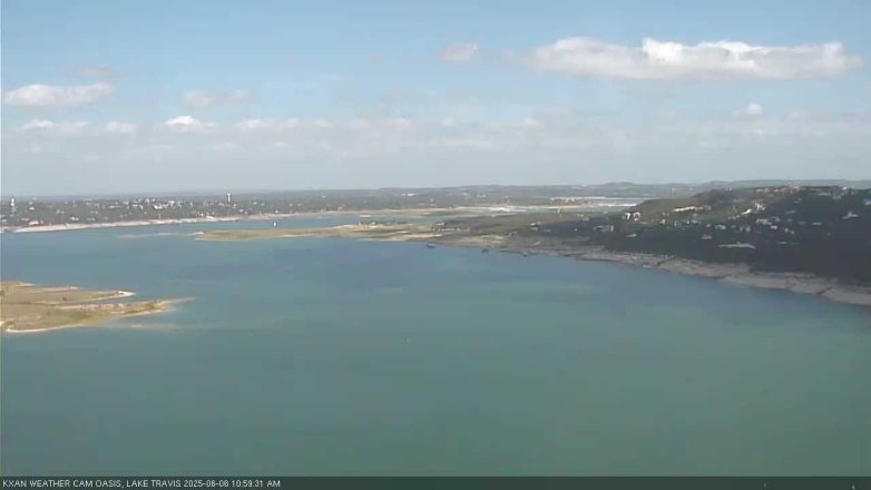 Lake Travis webcam, June 6, 2025 11:00 AM CT