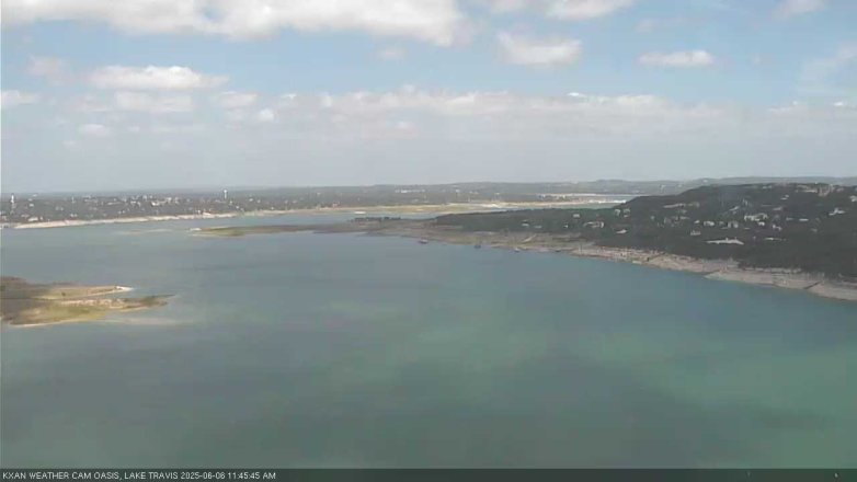 Lake Travis webcam, June 6, 2025 11:45 AM CT