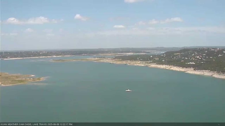 Lake Travis webcam, June 6, 2025 12:25 PM CT