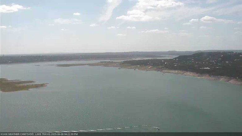 Lake Travis webcam, June 6, 2025 4:25 PM CT