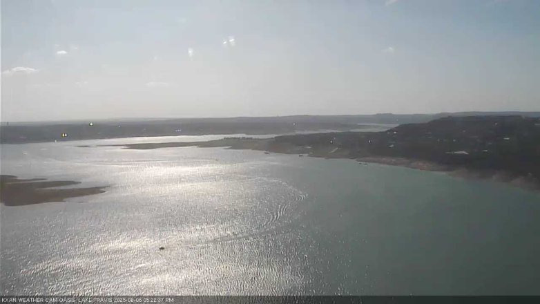 Lake Travis webcam, June 6, 2025 5:25 PM CT