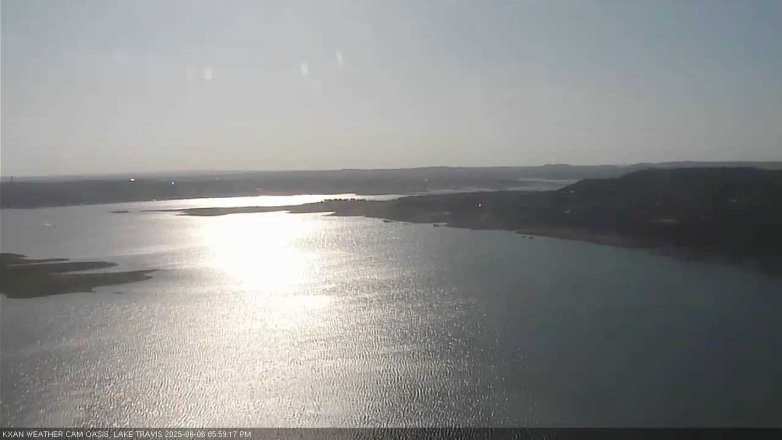 Lake Travis webcam, June 6, 2025 6:00 PM CT