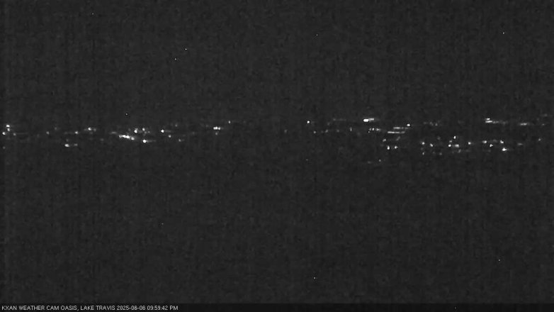 Lake Travis webcam, June 6, 2025 10:00 PM CT