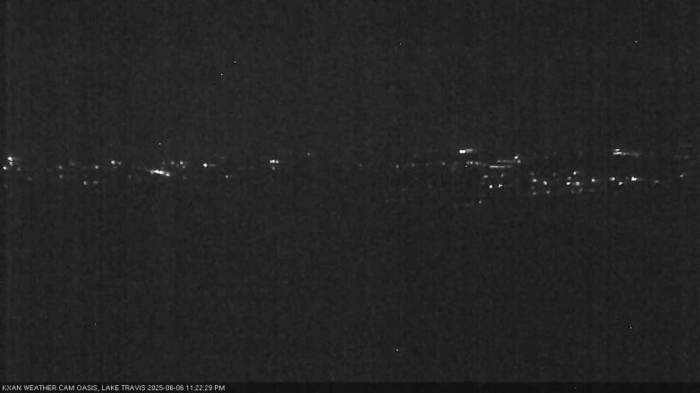 Lake Travis webcam, June 6, 2025 11:25 PM CT