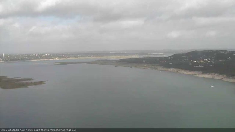 Lake Travis webcam, June 7, 2025 9:25 AM CT