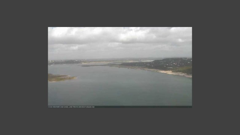 Lake Travis webcam, June 7, 2025 9:45 AM CT