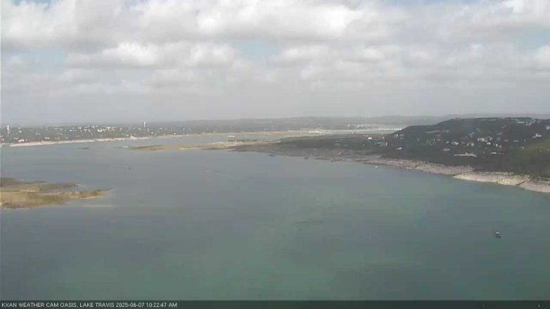 Lake Travis webcam, June 7, 2025 10:25 AM CT