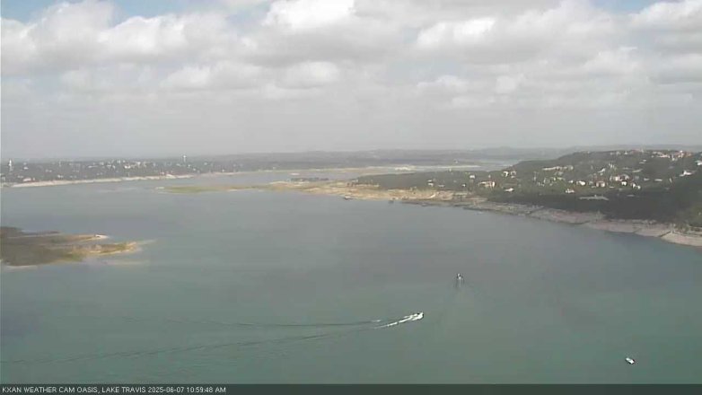 Lake Travis webcam, June 7, 2025 11:00 AM CT
