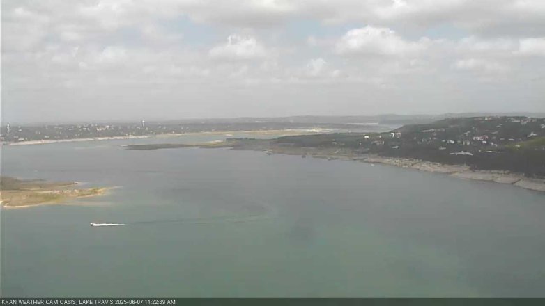 Lake Travis webcam, June 7, 2025 11:25 AM CT