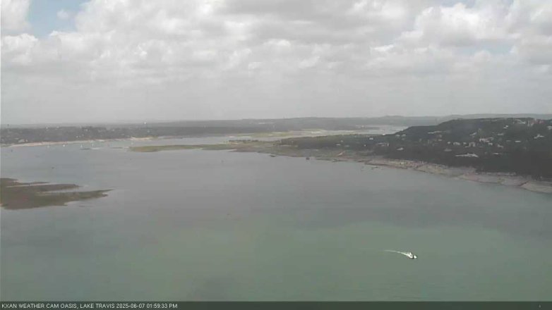 Lake Travis webcam, June 7, 2025 2:00 PM CT