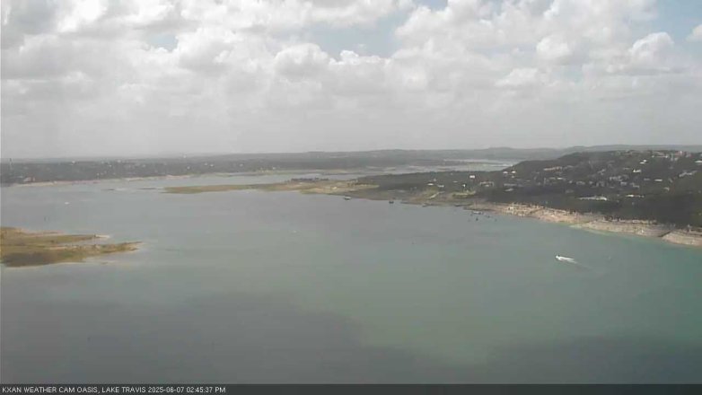 Lake Travis webcam, June 7, 2025 2:45 PM CT