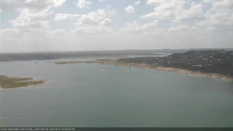 Lake Travis webcam, June 7, 2025 3:45 PM CT