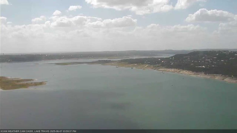 Lake Travis webcam, June 7, 2025 4:00 PM CT