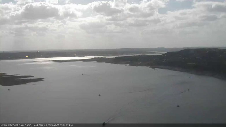 Lake Travis webcam, June 7, 2025 5:25 PM CT