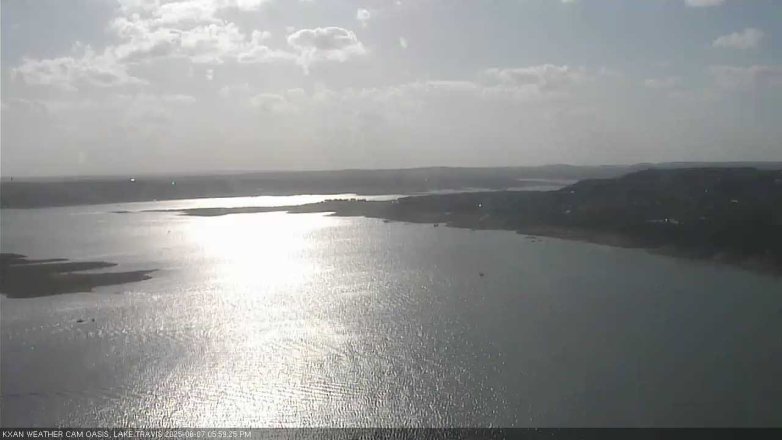 Lake Travis webcam, June 7, 2025 6:00 PM CT