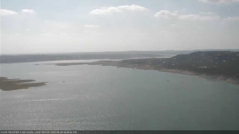 Lake Travis webcam, June 8, 2025 5:00 PM CT