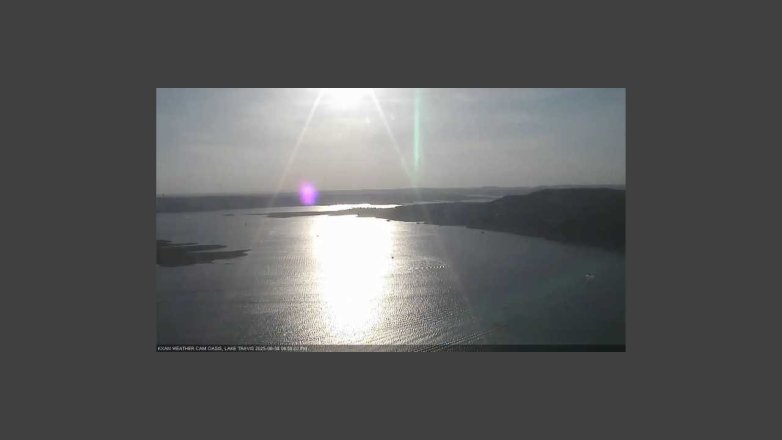 Lake Travis webcam, June 8, 2025 7:00 PM CT