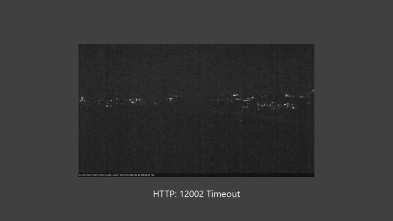 Lake Travis webcam, June 8, 2025 10:00 PM CT