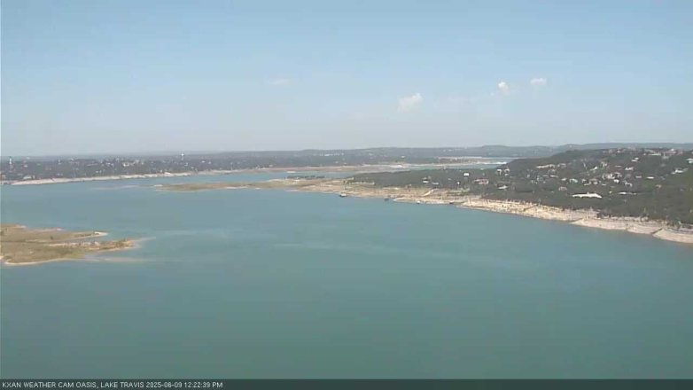Lake Travis webcam, June 9, 2025 12:25 PM CT