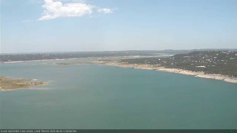 Lake Travis webcam, June 9, 2025 1:00 PM CT