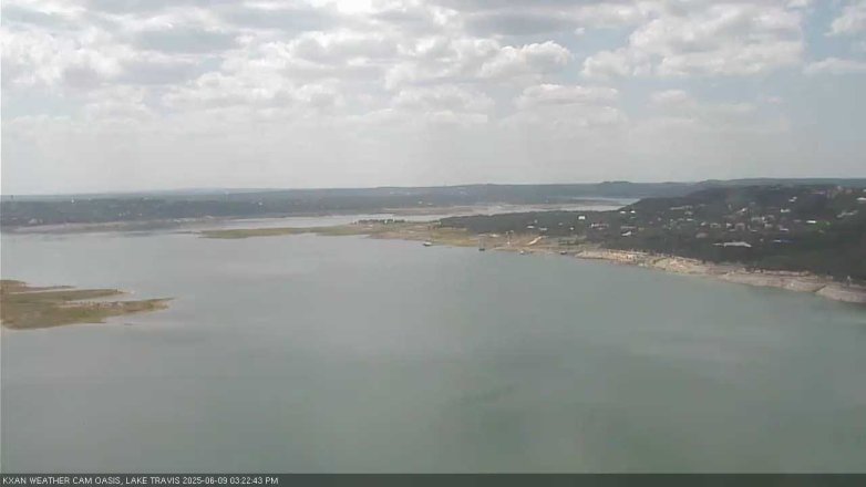 Lake Travis webcam, June 9, 2025 3:25 PM CT