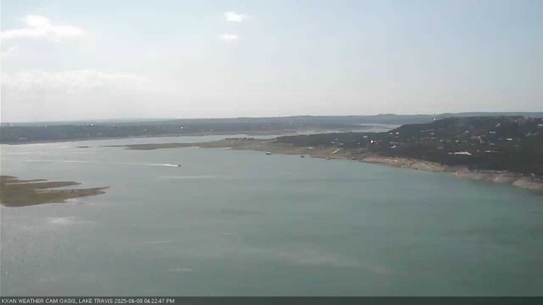 Lake Travis webcam, June 9, 2025 4:25 PM CT