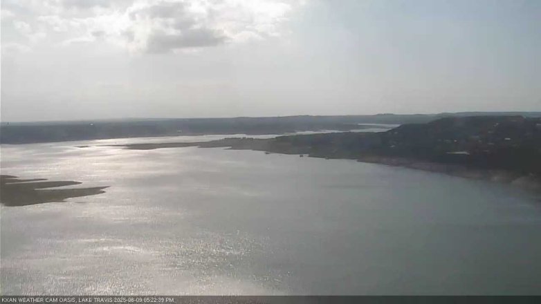 Lake Travis webcam, June 9, 2025 5:25 PM CT