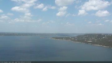 Lake Travis on July 13, 2016 at 11:50 AM CT