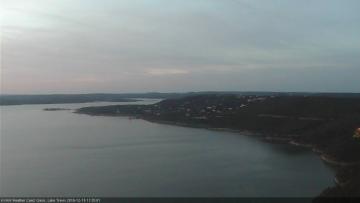 Lake Travis on December 19, 2016 at 4:50 PM CT