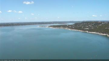 Lake Travis on August 22, 2017 at 12:30 PM CT