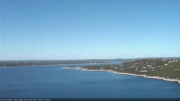 Lake Travis on October 24, 2017 at 10:35 AM CT