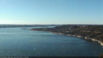 Lake Travis on January 12, 2018 at 3:35 PM CT