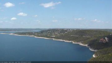 Lake Travis on April 5, 2018 at 12:55 PM CT