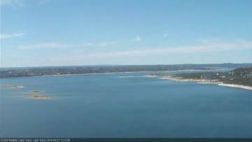 Lake Travis on September 27, 2018 at 12:15 PM CT