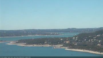 Lake Travis on February 1, 2020 at 12:45 PM CT
