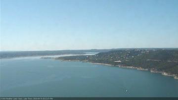 Lake Travis on April 15, 2020 at 3:25 PM CT