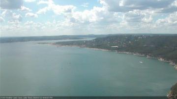 Lake Travis on July 23, 2020 at 4:00 PM CT