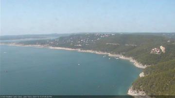 Lake Travis on October 10, 2020 at 1:45 PM CT