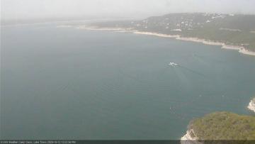 Lake Travis on October 12, 2020 at 12:25 PM CT