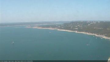 Lake Travis on October 18, 2020 at 1:00 PM CT