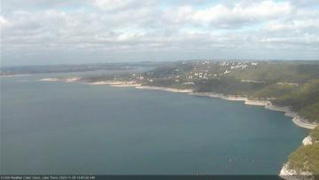 Lake Travis on November 9, 2020 at 10:45 AM CT