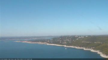 Lake Travis on November 18, 2020 at 11:45 AM CT